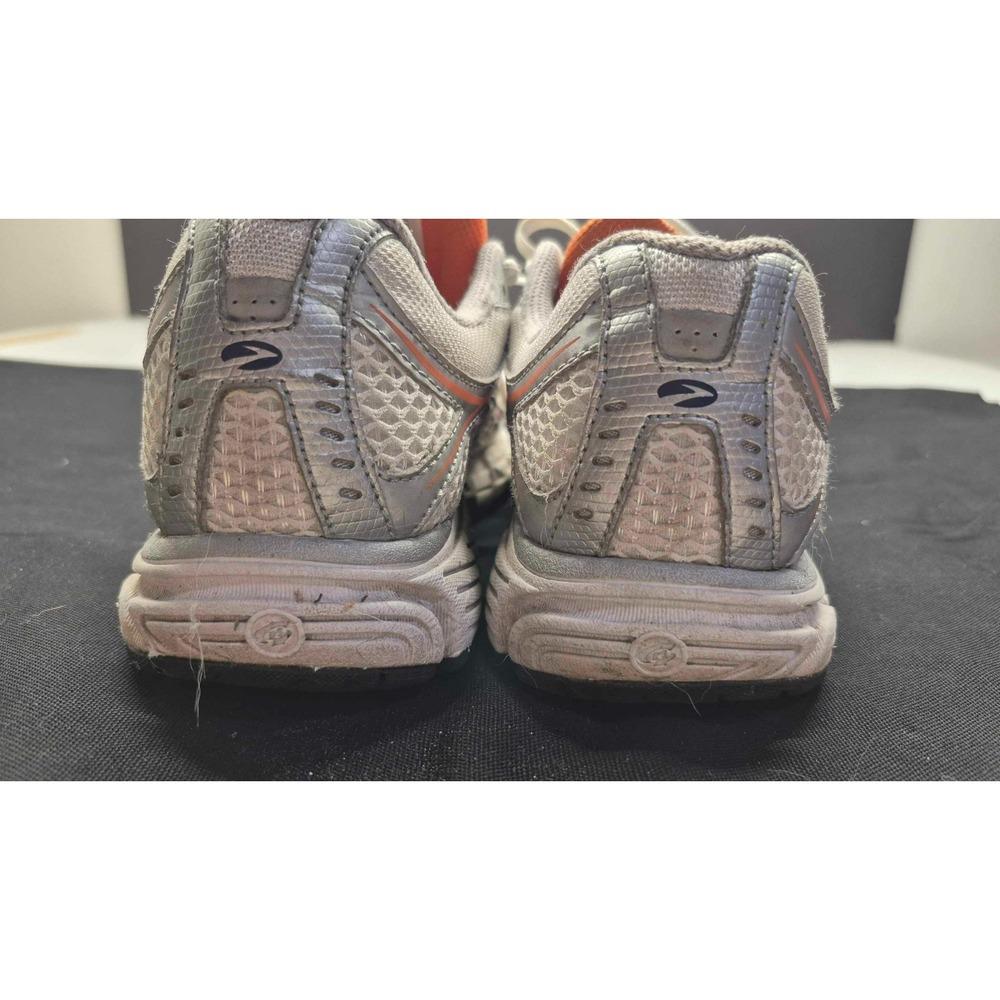 Brookes Switch 3 women's white sneakers orange/navy/gray‎ trim athletic sz. 8.5 - Picture 13 of 14